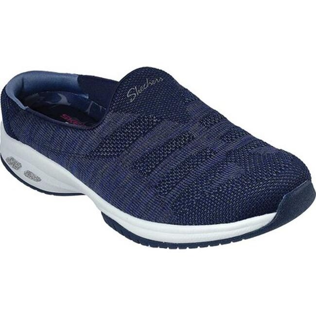 skechers relaxed fit navy