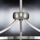 preview thumbnail 6 of 4, Luxury Tranditional Chandelier, 12.25"H x 21"W, with Transitional Style, Brushed Nickel, BWP4261 by Urban Ambiance - 21