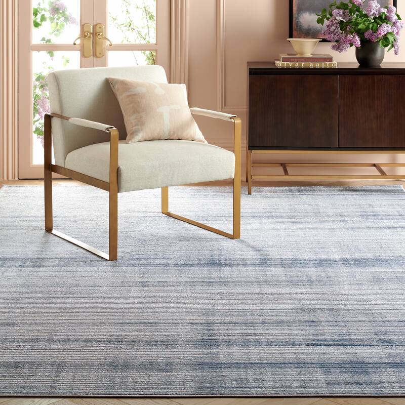 Martha Stewart Isabella Irfana Contemporary Rug - 5'5" x 7'7" - Grey/Blue