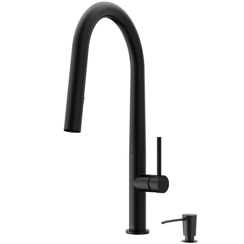 VIGO Greenwich Pull-Down Spray Kitchen Faucet