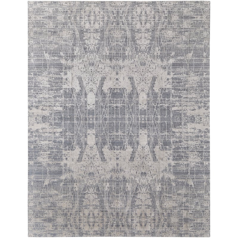 Grand Bazaar Kinton Hand Woven Abstract Modern Area Rug
