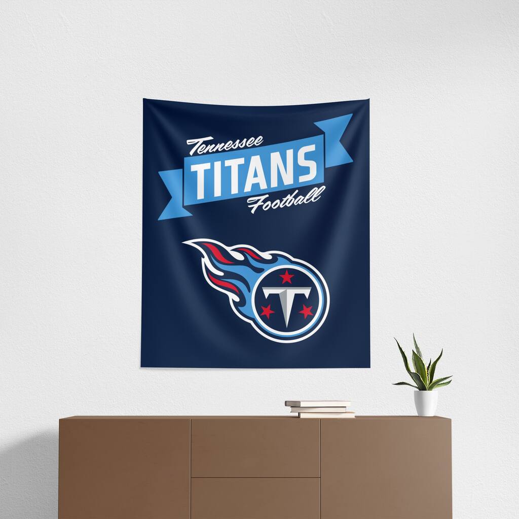 NFL Tennessee Titans Premium Wall Hanging - 34"x40"