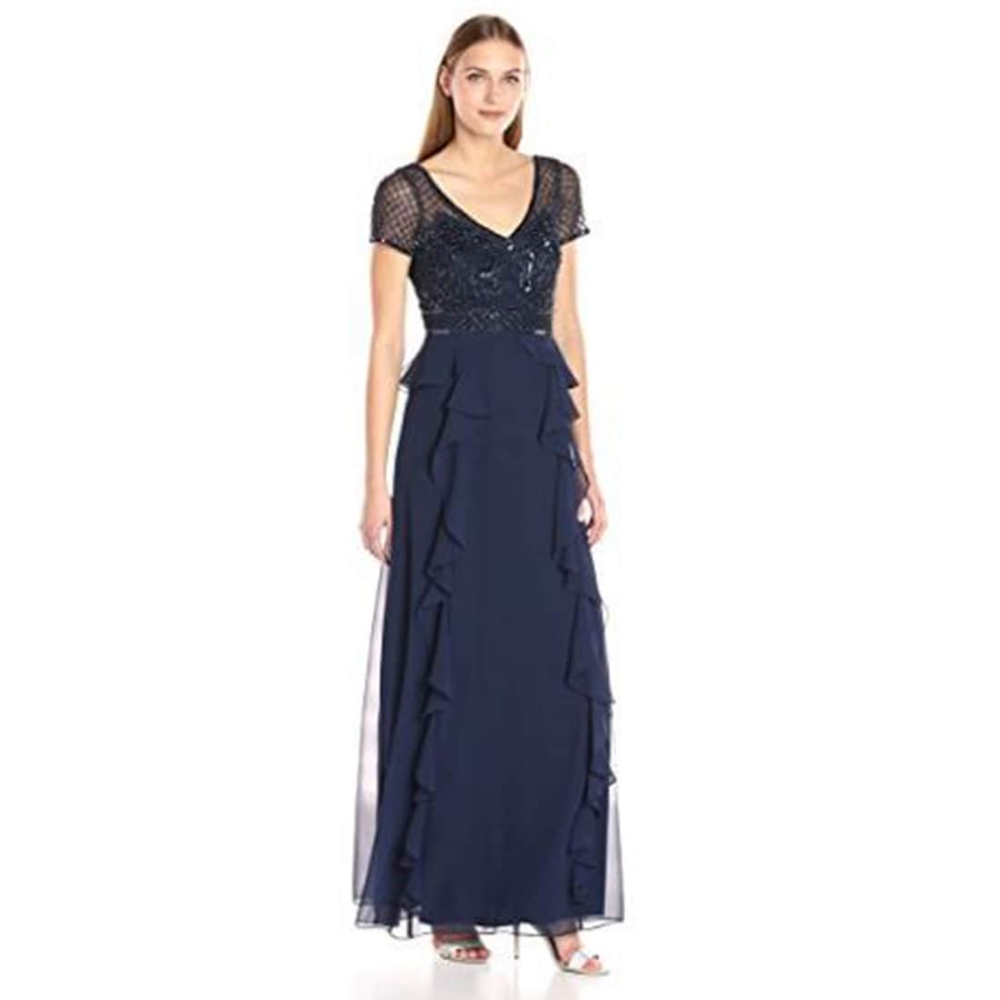short sleeve gown