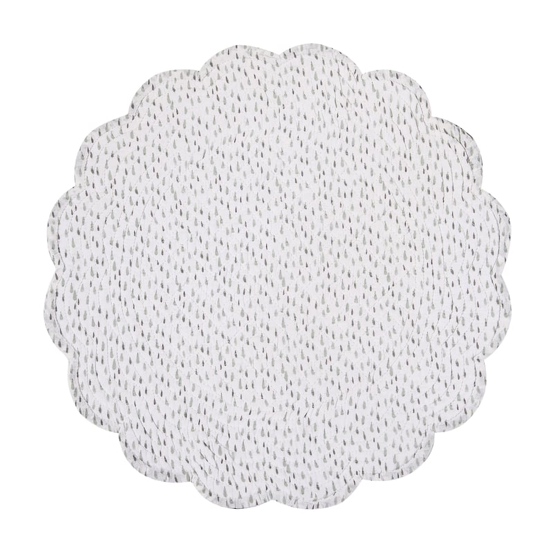 Blair Round Placemats Set of 6, 17"