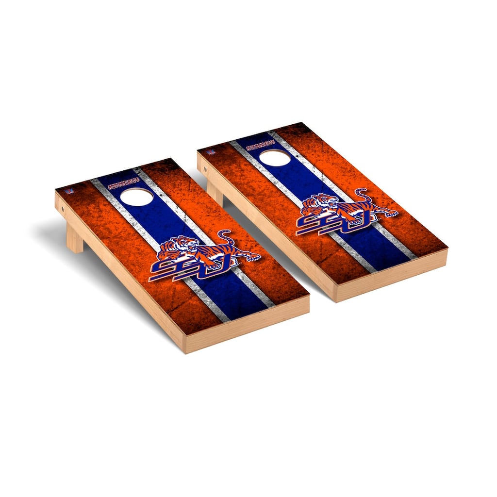 Savannah State Tigers Vintage Cornhole Board Set