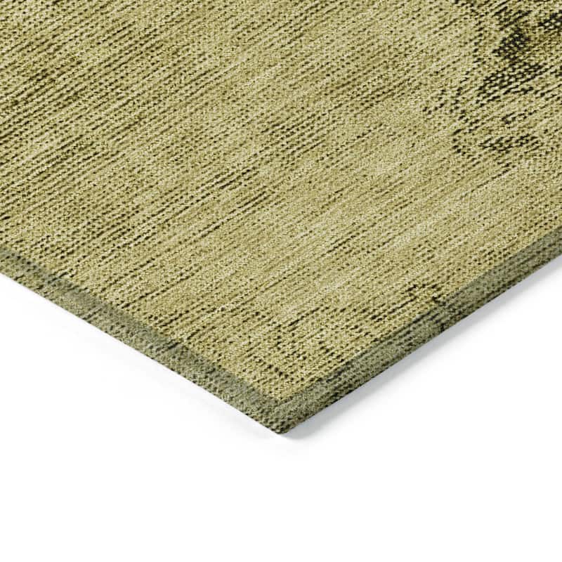 HomeRoots Oriental Traditional Rectangle Outdoor Rug