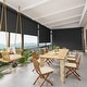 preview thumbnail 15 of 23, 10' x 8' Outdoor Roller Shades with Pull Rod Operation
