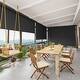 preview thumbnail 18 of 21, 6'W X 6'H Outdoor Roller Shade with 95% UV Protection