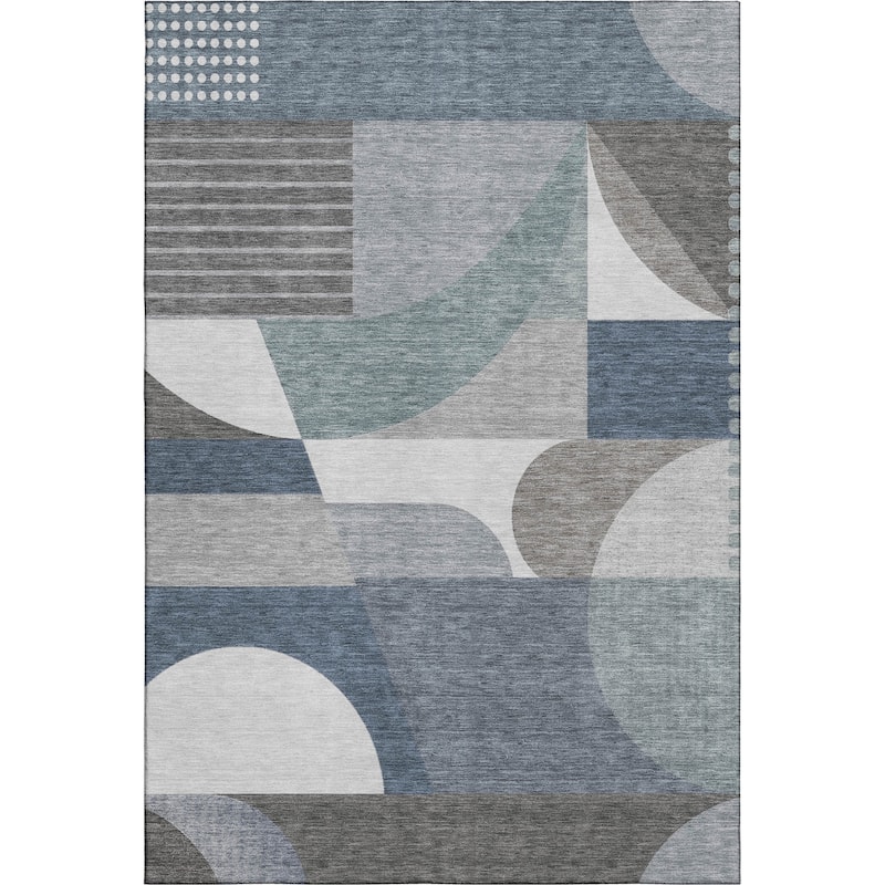 Premium Washable Super Soft Abstract Geo Mayfield Rug