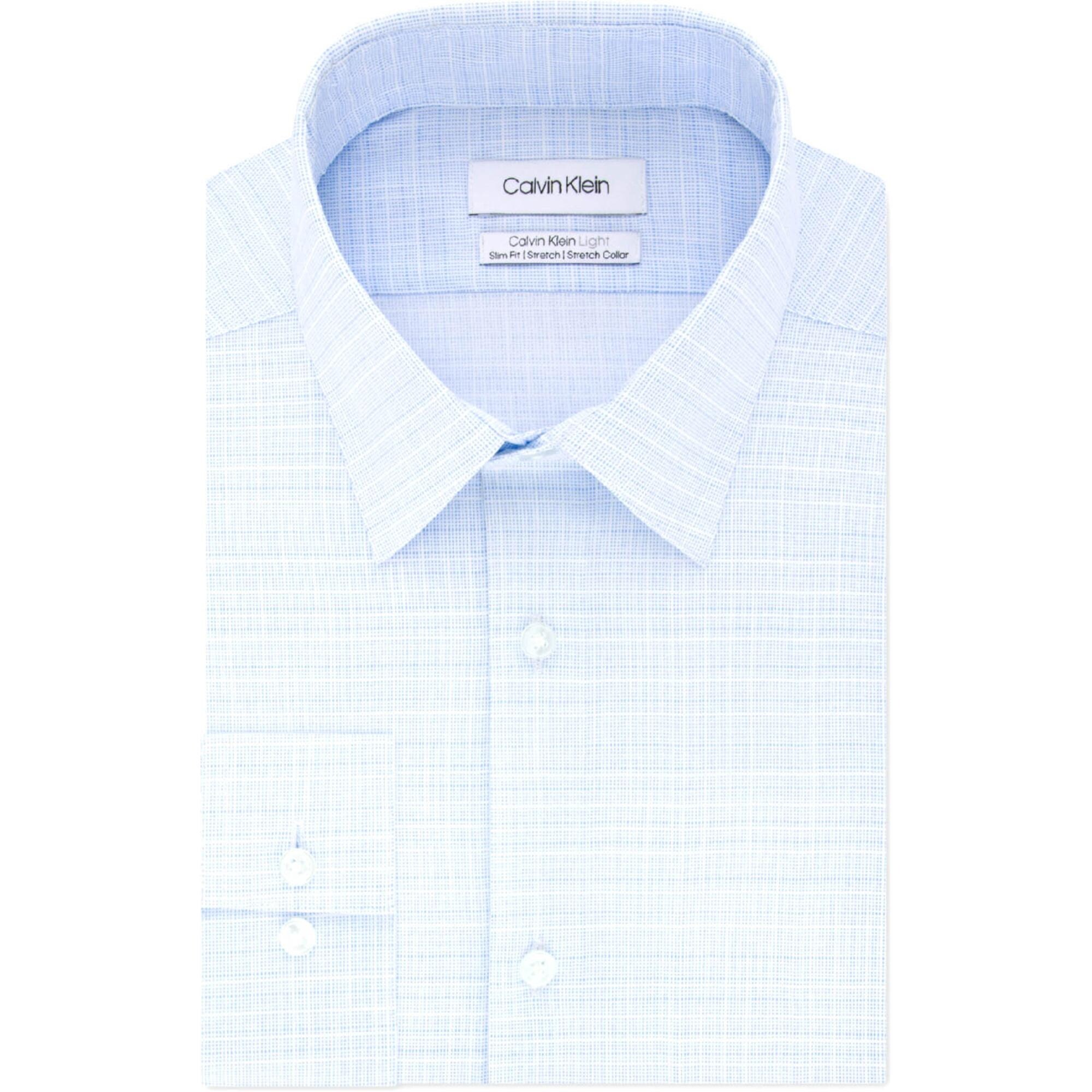 calvin klein slim fit stretch shirt