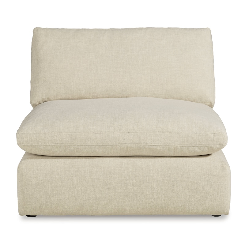 Signature Design by Ashley Elyza Beige 3-Piece Sectional with Chaise - 144" W x 68" D x 36" H