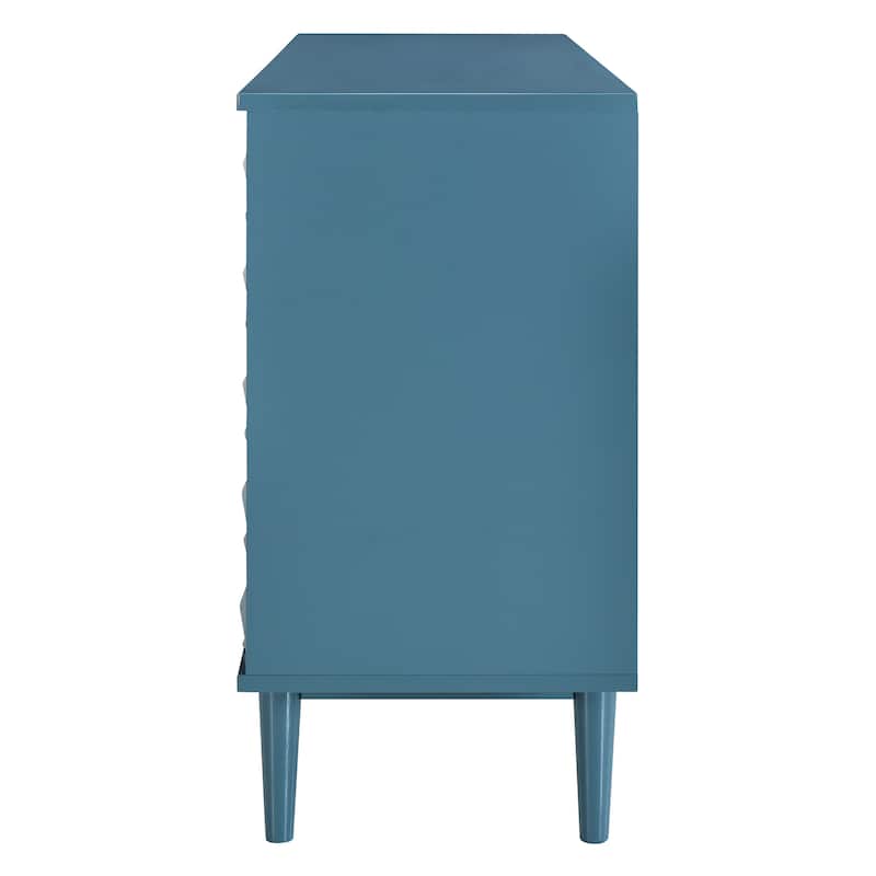 Modern Buffet Sideboard Accent Cabinet with Adjustable Storage Shelves