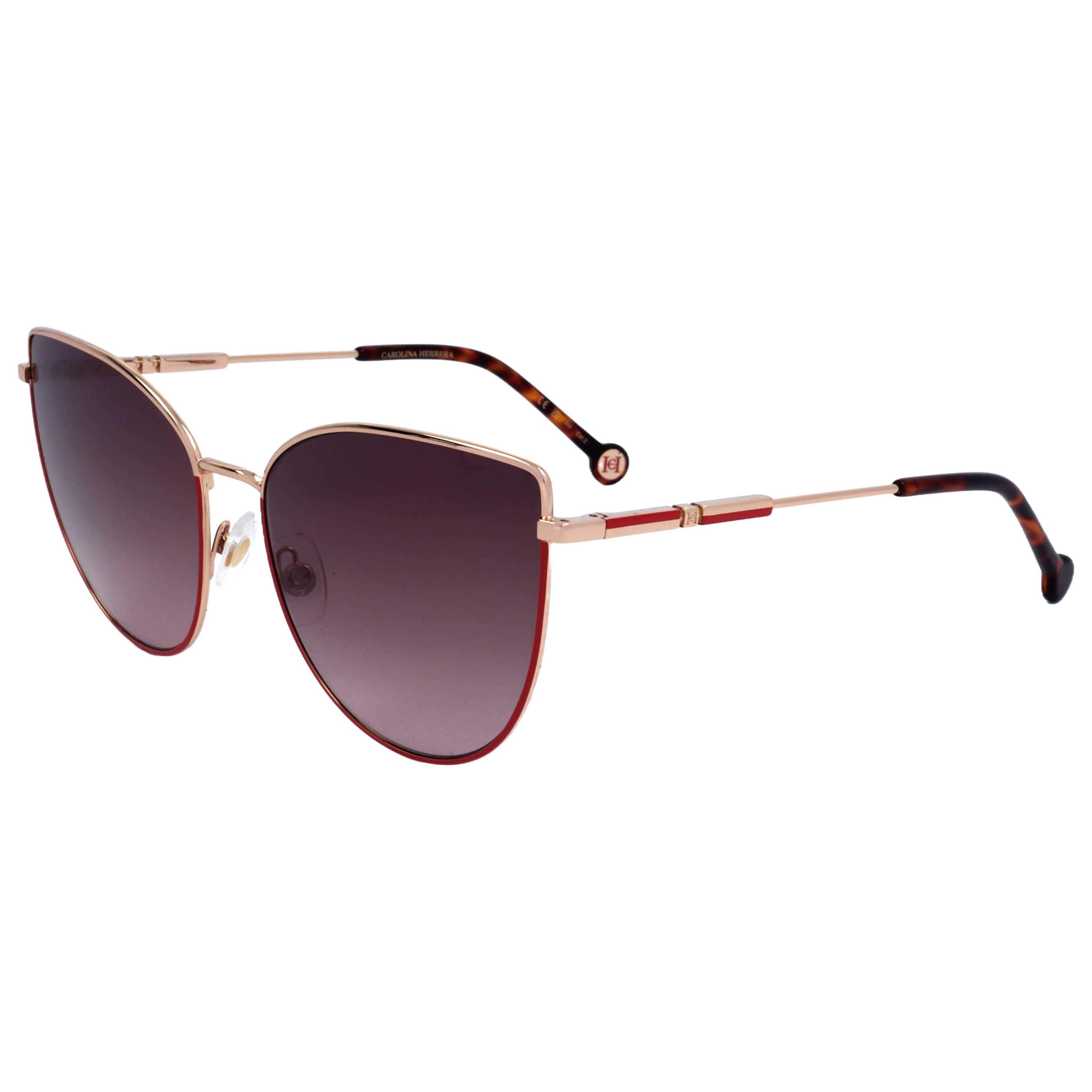 Carolina Herrera Women's 59 mm Gold Red Sunglasses HER0138-S-Y11-59