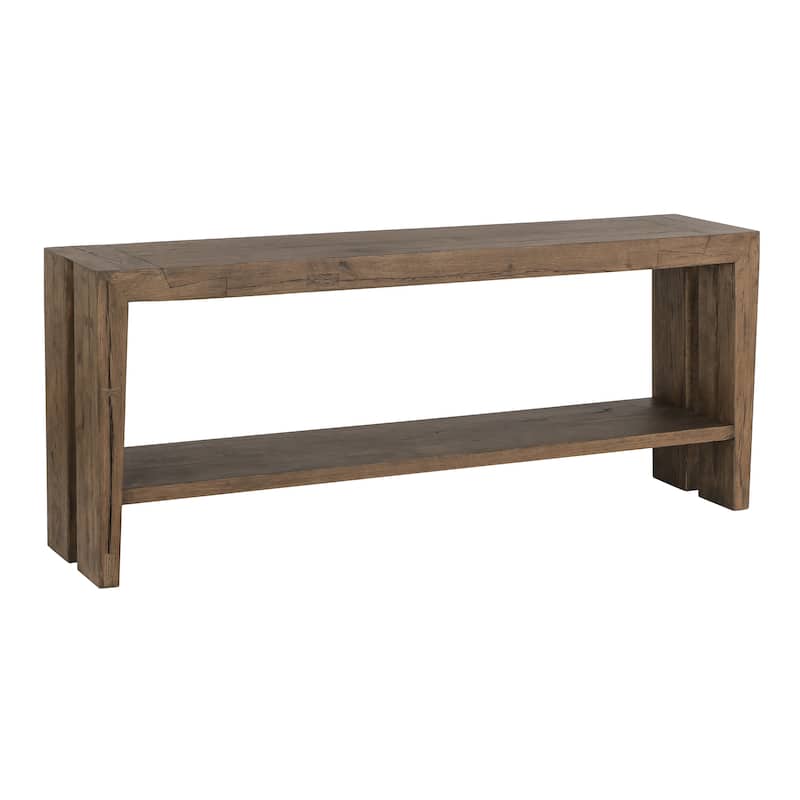 Classic Home Troy Oak Console Table
