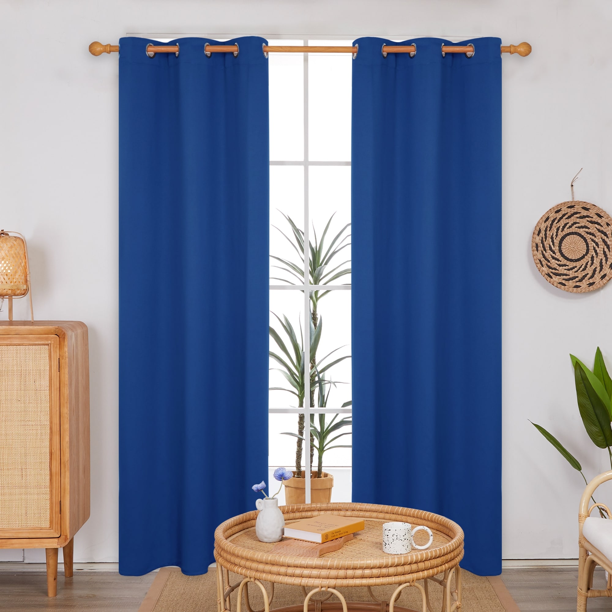 Deconovo Grommet 38 Width Curtain (2 Panel)