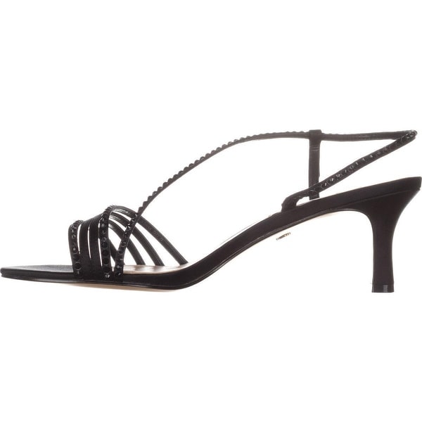 nina gerri evening sandals black