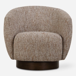 Uttermost 23842 Dunes 33" Wide Plywood Framed Polyester Swivel Accent