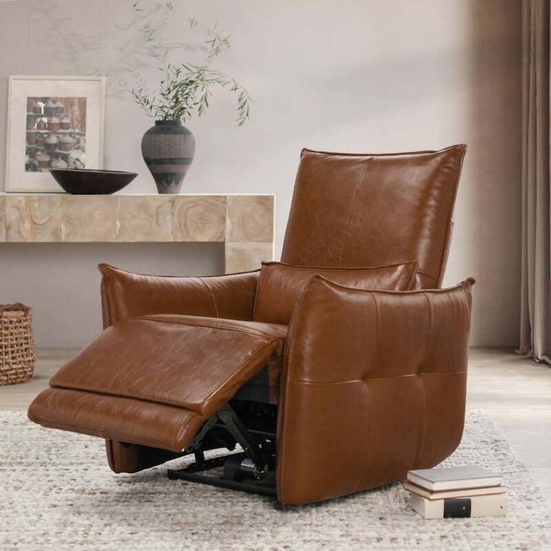 Classic Home Easton Leather Recliner Armchair