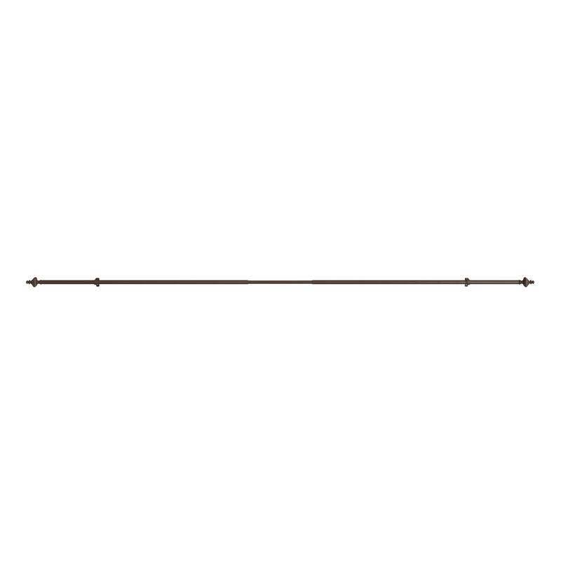 Lavish Home 1-Inch Adjustable Curtain Rod