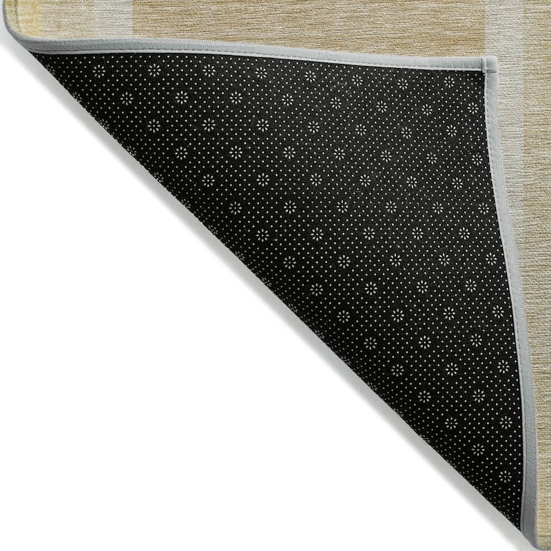 Machine Washable Indoor/ Outdoor Chantille Mid Century Modern Rug
