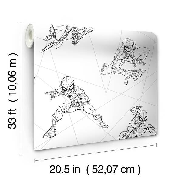 Spider-Man Fracture Black & Grey Wallpaper