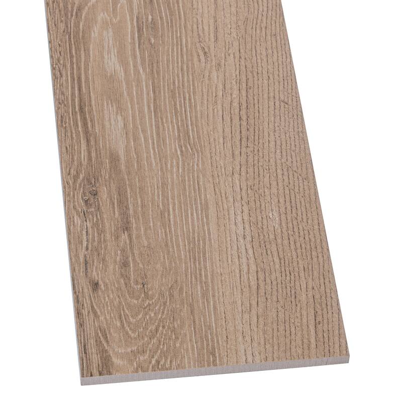 Apollo tile 8" x 48" Bois Matte Natural Porcelain Tile (12.91 sq ft/case) - 5 Pack