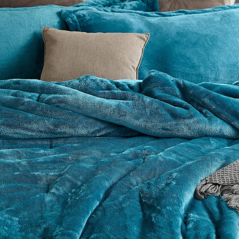 Me Sooo Comfy - Coma Inducer® Oversized Comforter Set - Ocean Depths Teal