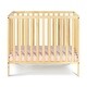EvoNest 6-in-1 Portable Convertible Cradle To Mini Crib With Removable Wheels And Mattress Color: White