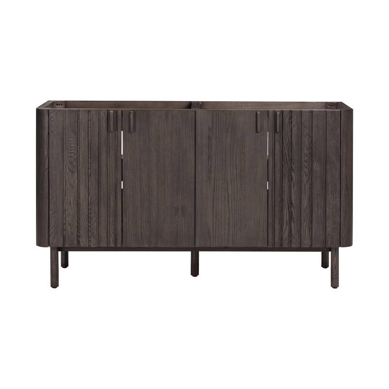 Avanity Blakely 60 in. Vanity Only in Brown Oak finish