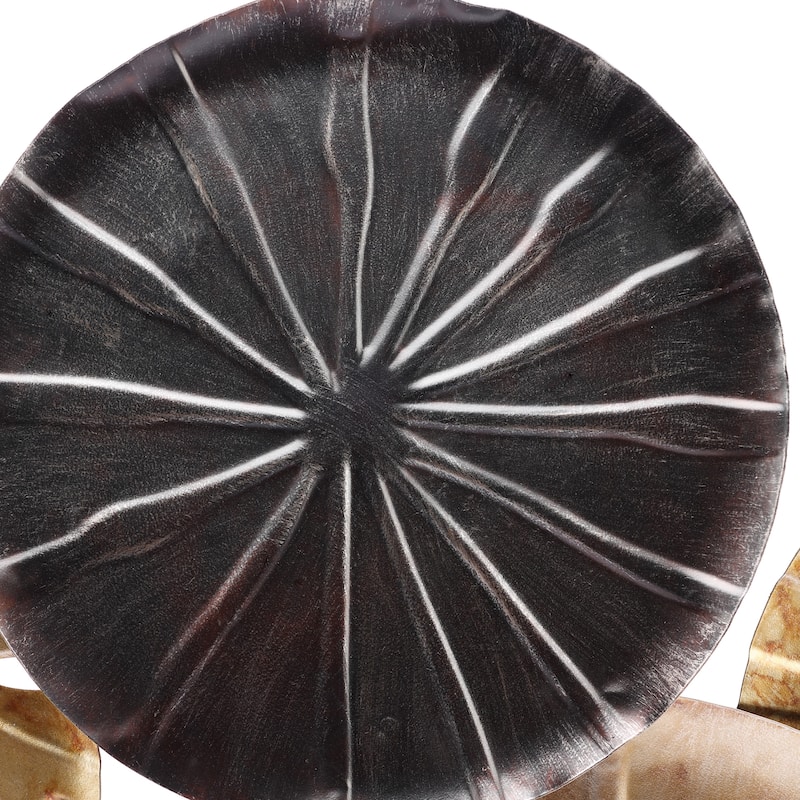 Carbon Loft Multi-color Sandollar Metal Wall Art