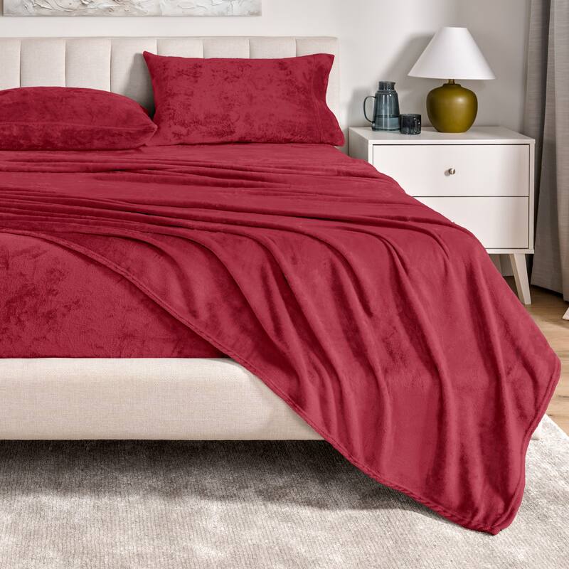 Bare Home Velvety Soft Microplush Sheet Set