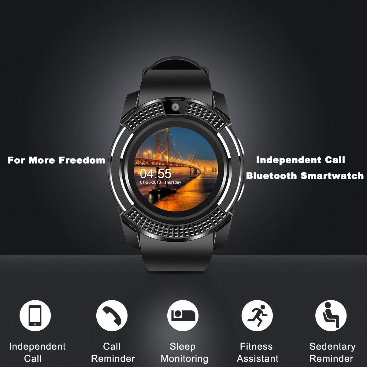 fastec bluetooth smart watch