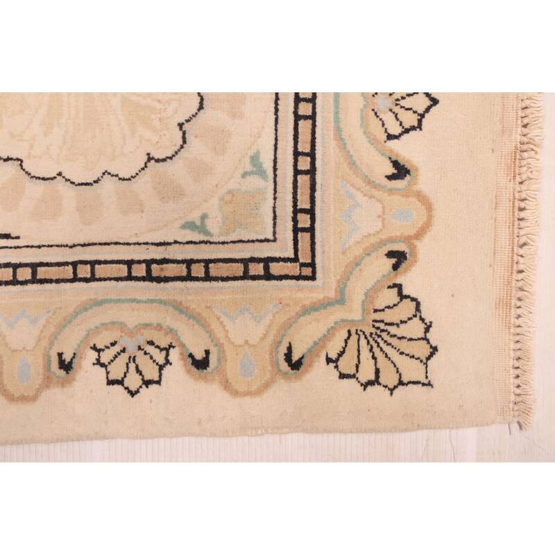 ECARPETGALLERY Hand-knotted Pako Persian 18 Of 20 Ivory Wool Rug - 9'0 x 12'4