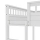 preview thumbnail 10 of 11, Convertible Bunk Bed with Ladder and Safety Guardrails, Solid Wood Frame