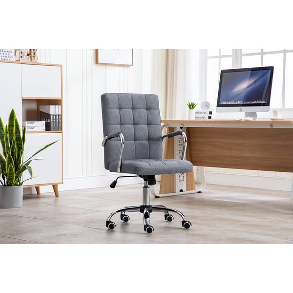 Mesh Chairs Office Executive Computer Desk Fabric Adjustable Ergonomic 360° Home