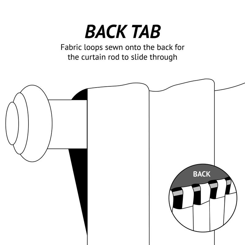 Peri Home Herringbone Curtain Panel Pair