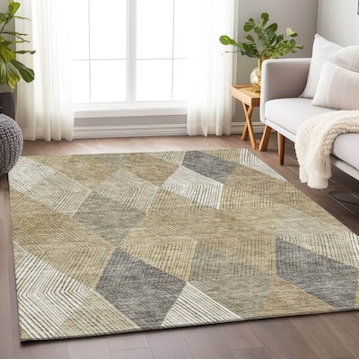Premium Washable Super Soft Modern Fusion Mayfield Rug