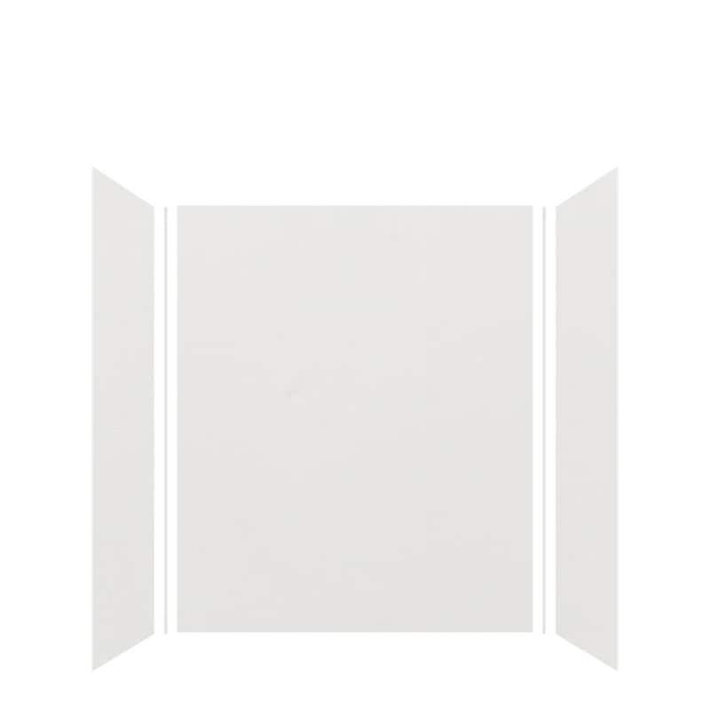 Transolid EWK603272 Expressions 60" W x 32" D x 72" H Three Panel - Grey