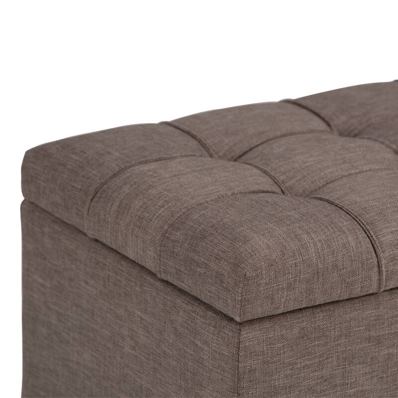 Modern Storage Ottoman Bench for Living Room