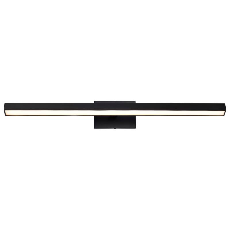 Mila 3 Foot LED Picture Light 3 CCT Selectable Black Finish Acrylic Lens