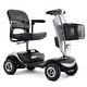 preview thumbnail 2 of 12, MCombo Power Mobility Scooter for Adults, 4 Wheel Mobility Scooter with Rotating Swivel Seat,15 Miles, 4.97MPH Silver