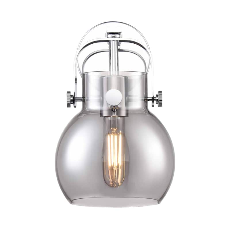 Innovations Lighting 423-1W-10-7 Pilaster II Sphere Sconce Pilaster II