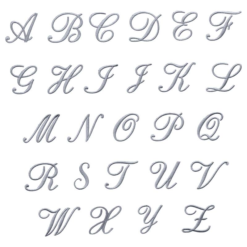 Authentic Hotel and Spa 100% Turkish Cotton Grey ADORNIA Scallop Personalized 2 Piece Hand Towel Set - 2 Hand Towels