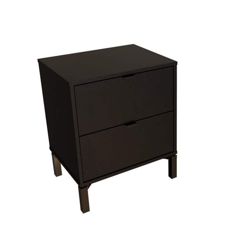 Minimalist 2-Drawer Nightstand