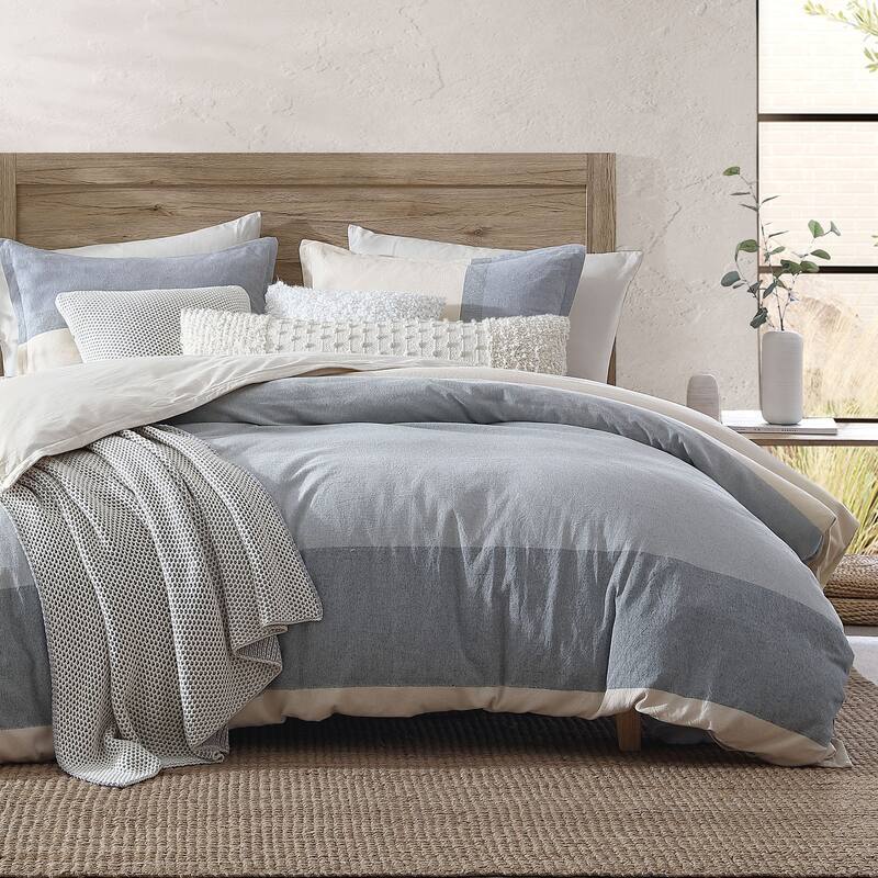 DKNY PURE Recycled Colorblock Comforter Set