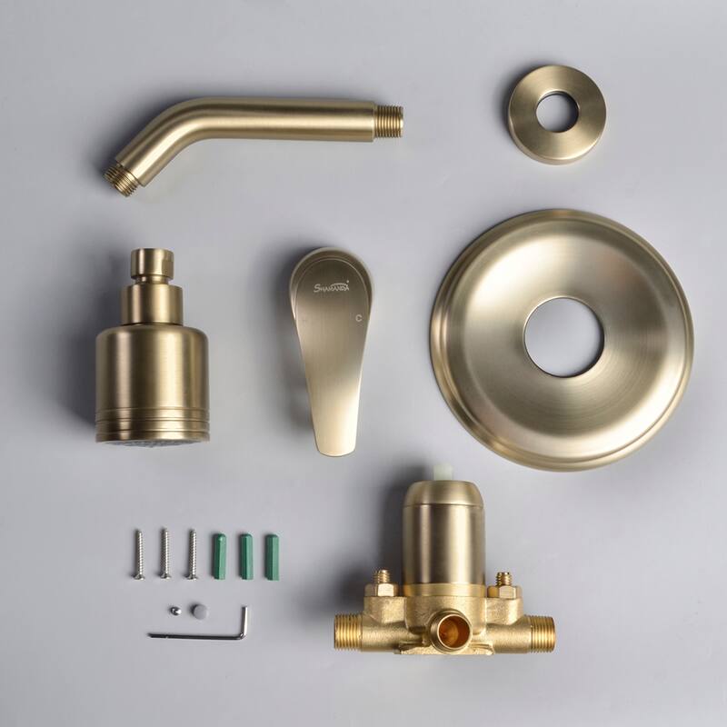 Clihome Single-Function Shower Trim Kit Valve Included