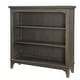 preview thumbnail 1 of 1, Taylor 50" Wide Farmhouse Bookcase, Dusk Gray