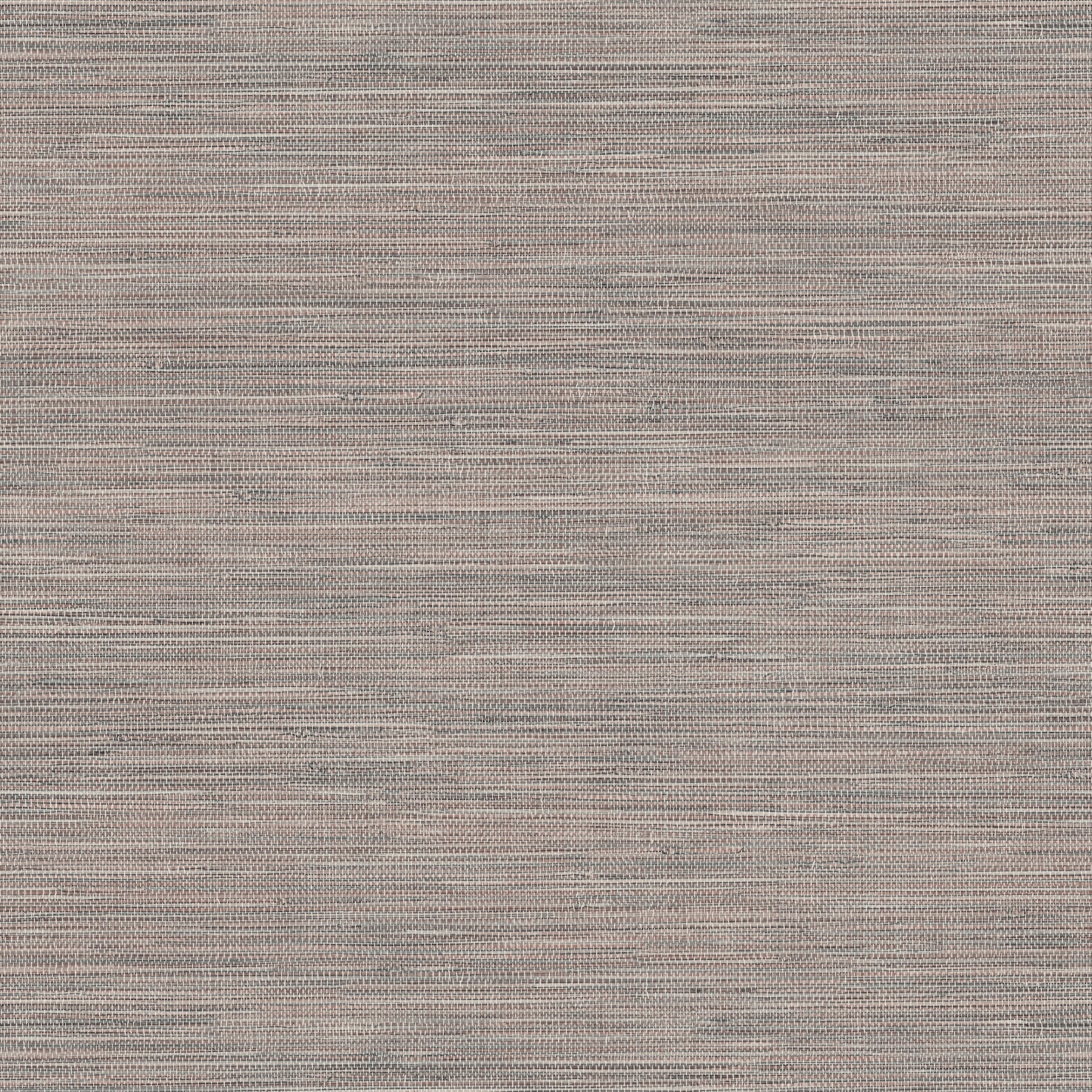 Winn Dark Brown Faux Grasscloth Wallpaper