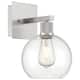 Option Brushed Steel / Clear Glass