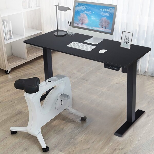 Electric Standing Desk Height Adjustable Desk Home Office Computer Desks Bed Bath Beyond 37031724